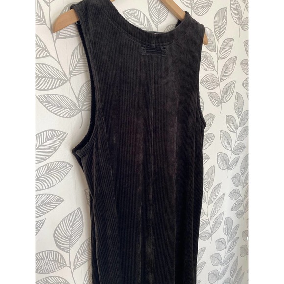 Positive Attitude Black Overall Long Dress, Size 4 - Picture 2 of 5
